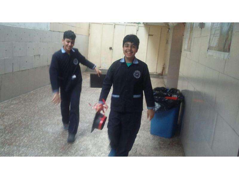 جشن فارغ التحصیلی کلاس ششم